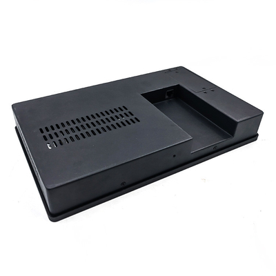 スリム 10.1 インチ アンドロイドタッチパネル PC ブラック フロントパネル マウント IP65 CE/FCC/RoHS EMMC 32G