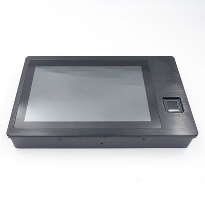 黒いAndroidタッチパネル PC 10.1インチ 1280×800 350nits スクリーン CE/FCC/RoHS/IP65 認定