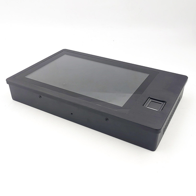 スリム 10.1 インチ アンドロイドタッチパネル PC ブラック フロントパネル マウント IP65 CE/FCC/RoHS EMMC 32G