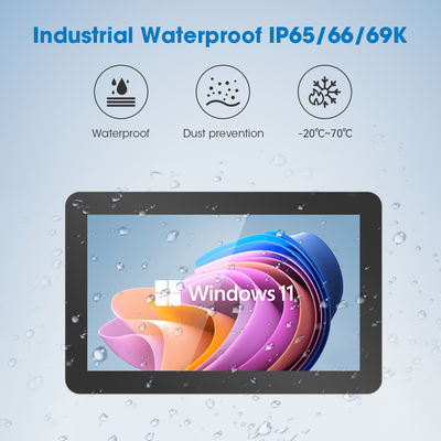 2GB/4GB/8GBメモリ 1920*1080解像度 VGA/COM/USBポートとWin 10/11/Linuxを搭載したインダストリアルタッチパネルPC