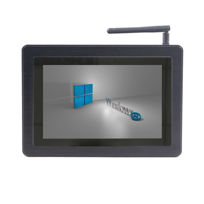 USB/RJ45/COM/VGA/HDMI/DC12V扇風機のない工業用パネルPC 12-36V入力電圧