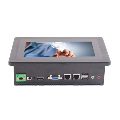 J6412 CPU インダストリアルタッチパネルPC 7インチ画面サイズと12-36V入力電圧