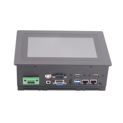 産業用内蔵タッチパネル PC 64G SSD ストレージ USB/RJ45/COM/VGA/HDMI/DC12V インターフェース