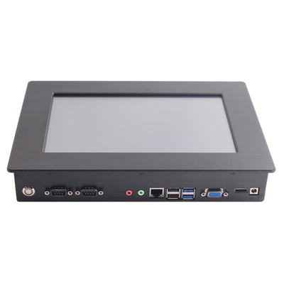 10.1インチ扇風機のない工業タッチパネルPC,ウィンドウ/ルーニックスOSと12-36V入力