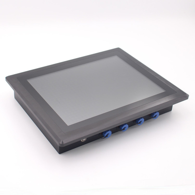 インダストリアル パネル PC Windows 11 IP65/66/67 12V DC 電源と 1024 X 768 解像度