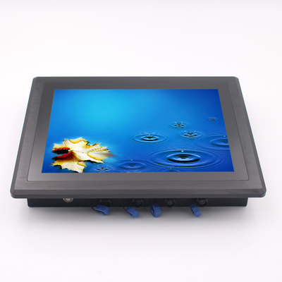 12V DC パネルPCモニター IP65/66/67 保護と 64GB ストレージ