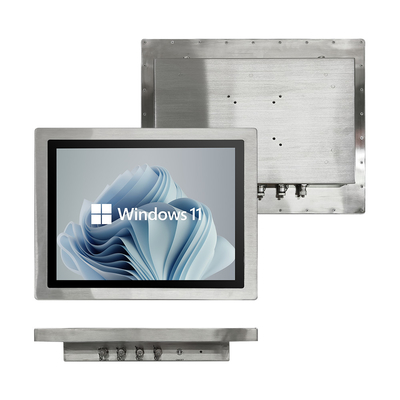汎用的なUSB/RJ45/COMインターフェイス IP65/67/68級の防水性のある産業用パネルPC