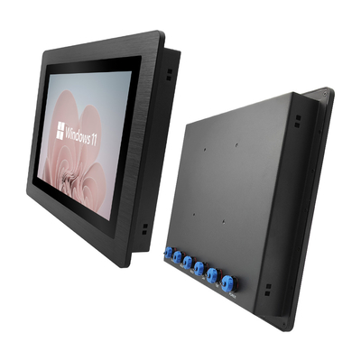 12V DC電源、64GB SSD、128G/512Gオプション搭載の堅牢防水パネルPC