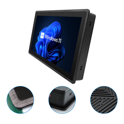 12-36V入力電圧 15.6インチスクリーン、USB/RJ45/COM/VGA/HD MI/DC12Vインターフェース搭載 組み込み型タッチパネルPC