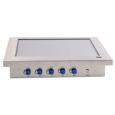 Fanless 1.5mmフレームのステンレス鋼のパネルのPC防水IP65