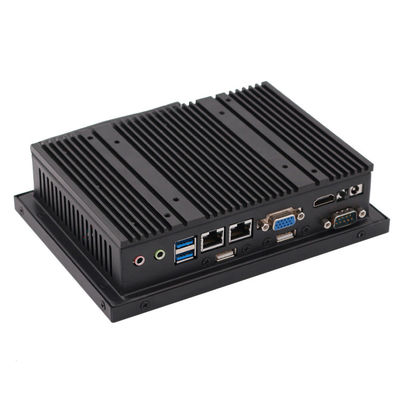 1つの金属の箱で完全にFanless VESAの台紙の険しい産業PC