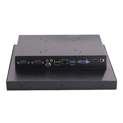 FCCの金属の箱のクォードはJ1900 Linuxのタッチ パネルのPCの芯を取る