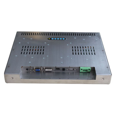 前部IP66はLCDのモニター1.5mmのステンレス鋼を防水する