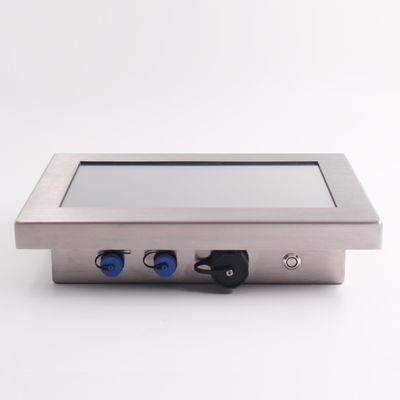10インチ18W 1000nits抵抗LCDのタッチ画面1.5mmの鋼鉄