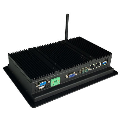 二重Rj45 8インチ18W 350nitsの険しいタッチ パネルのPC DC 24V