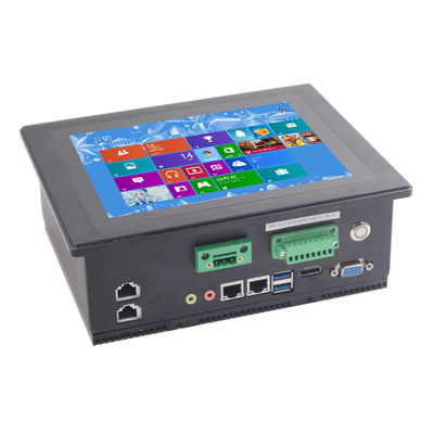 4xRJ45 8"はI3壁の台紙の産業コンピュータPCAP Windows 10に触れる