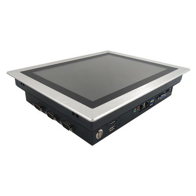 Ubuntu OS 250nitsのパネルの台紙の産業コンピュータIntel J1900