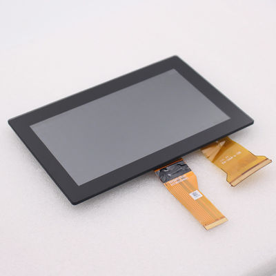 LVDS 500nits LCDの容量性タッチ パネル1024x600 7インチ