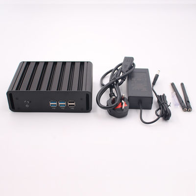 2つの中心Fanless ITX小型PCのLinux VGA WiFiギガビットのイーサネットHTPC