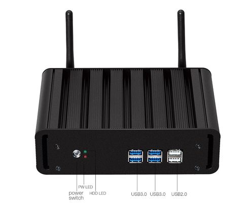 2.7GhzタイプC HTPCのLinux ITX小型PC I7 7500U VGA HDMI 128G SSD
