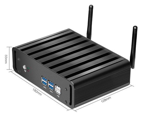 2.7GhzタイプC HTPCのLinux ITX小型PC I7 7500U VGA HDMI 128G SSD