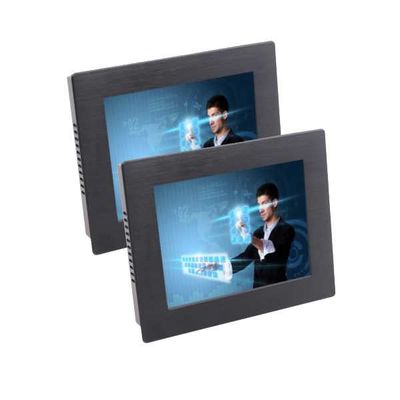 IP65 FCCのキオスクのための抵抗険しい接触モニターHDMI VESA