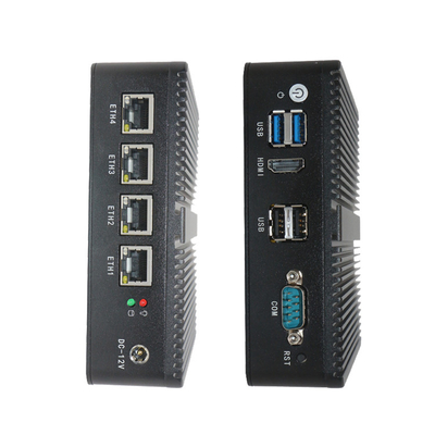 産業NUC ITX小型PC 4GのRAM 64G SSD PCIEデスクトップのNucのPC