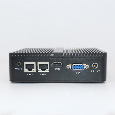 HDMI VGA EdPの表示ポートが付いている受動の冷却ITX小型PCのアルミ合金