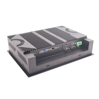 10 Msecはタッチ パネルのPCのアルミニウム斜面24V 300cd/M2を埋め込んだ