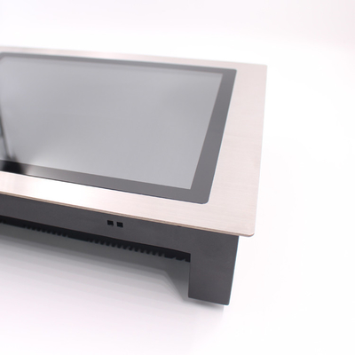 1024×768は険しいパネルのPC 300cd/m2のアルミニウム斜面PCAPを埋め込んだ