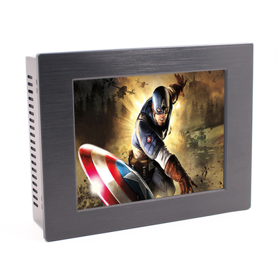 24VDC Rugged Touch Screen Monitor IP65 18W 350nits Vesa Embedded