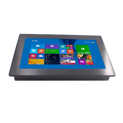 DC電源12Vのアルミニウム産業パネルのPC、IP67は15.6インチlCD AIOのPCを防水する